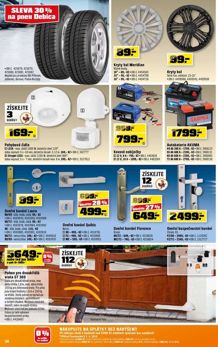 leták OBI Aktuální leták od 3.4.2014 strana 1 leták OBI Aktuální leták od 3.4.2014 strana 1