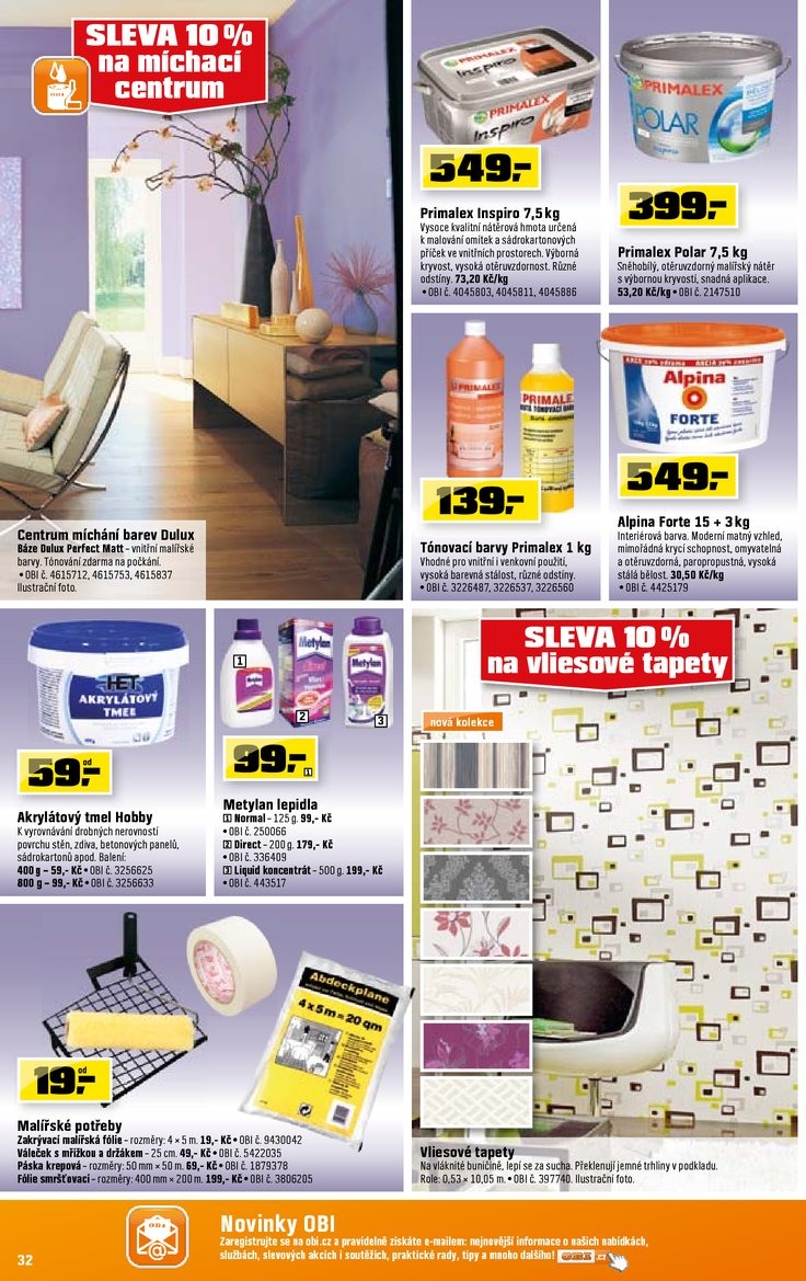 leták OBI Aktuální leták od 3.4.2014 strana 1 leták OBI Aktuální leták od 3.4.2014 strana 1