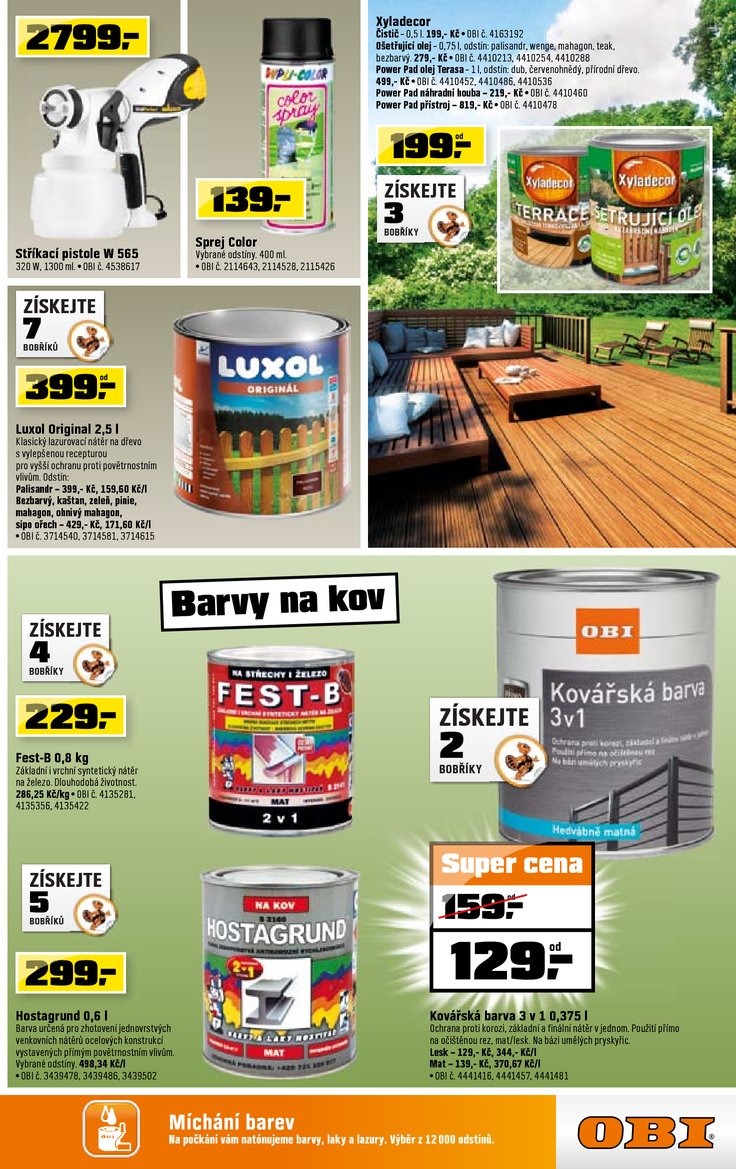 leták OBI Aktuální leták od 3.4.2014 strana 1 leták OBI Aktuální leták od 3.4.2014 strana 1