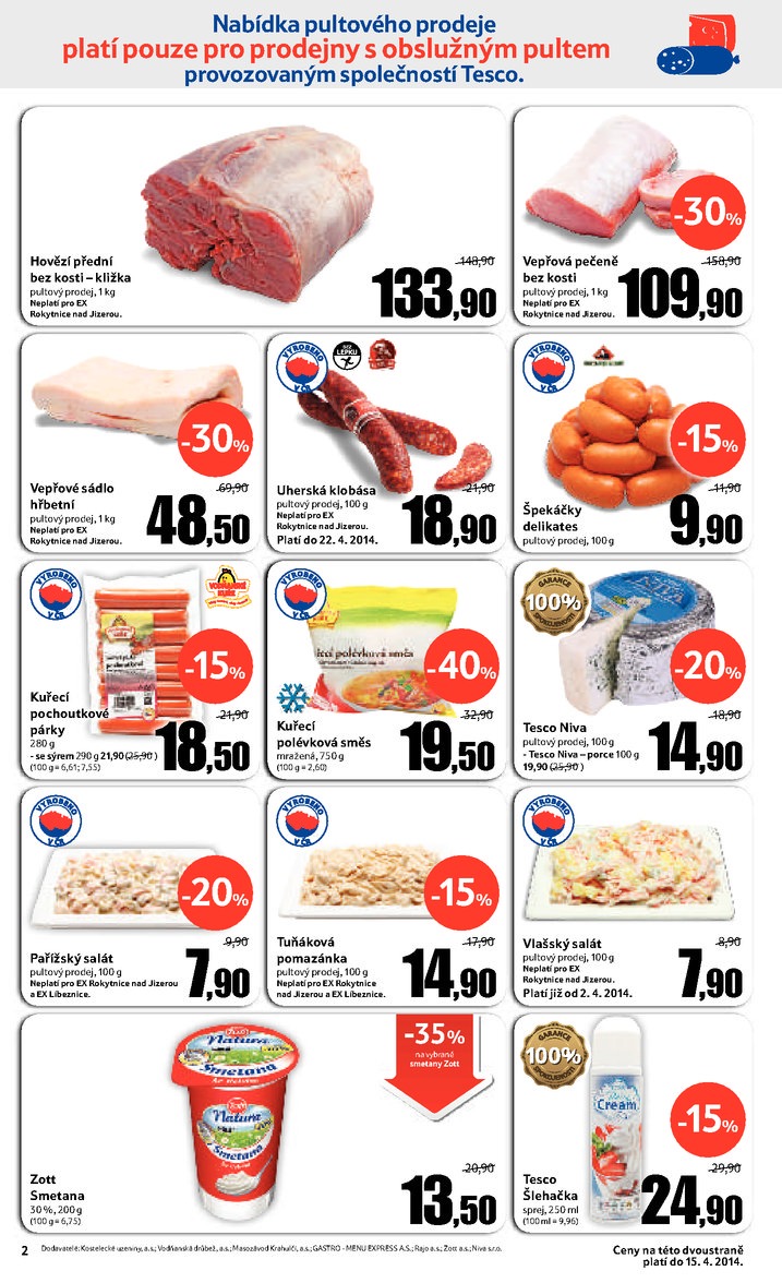 leták Tesco Expres obchody od 9.4.2014 strana 1 leták Tesco Expres obchody od 9.4.2014 strana 1