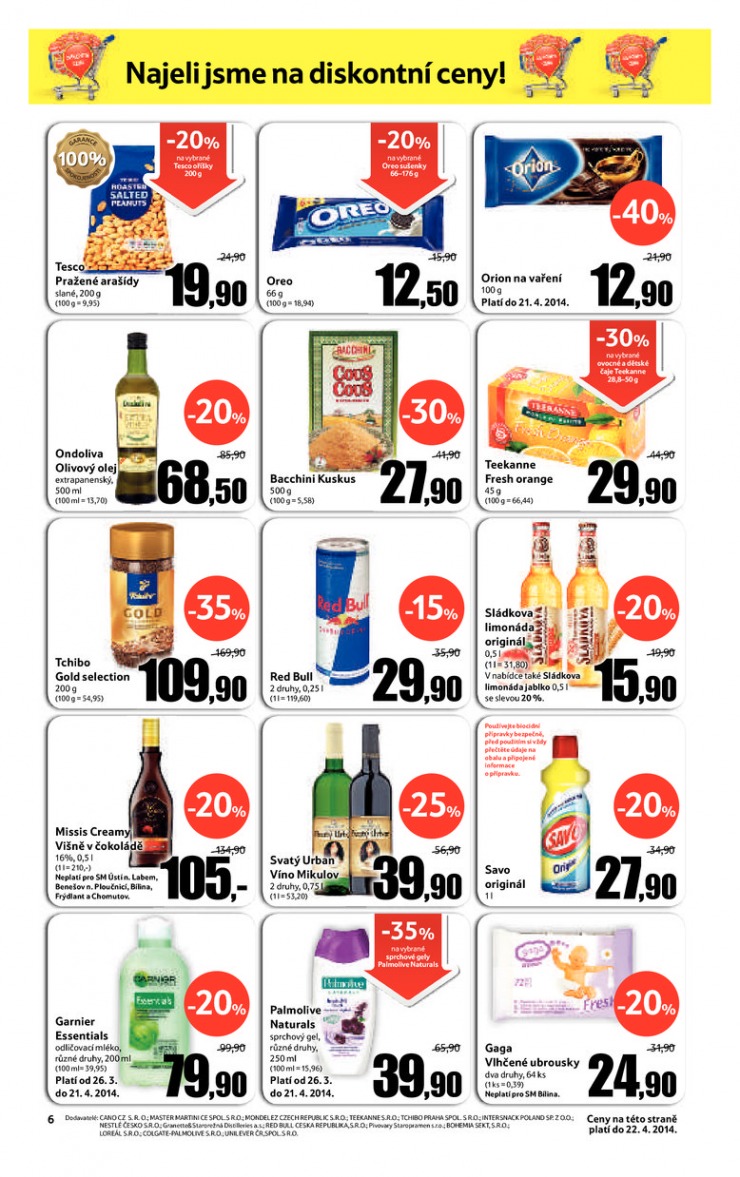 let�k Tesco supermarkety od 9.4.2014 strana 1