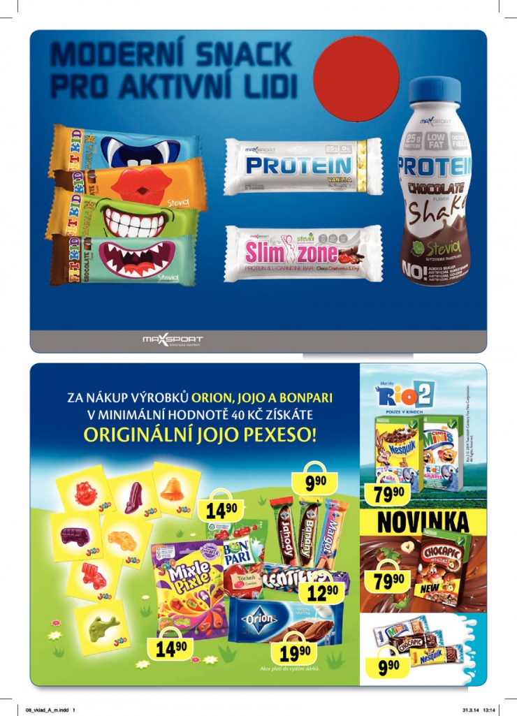 leták Žabka Aktuální od 9.4.2014 strana 1 leták Žabka Aktuální od 9.4.2014 strana 1