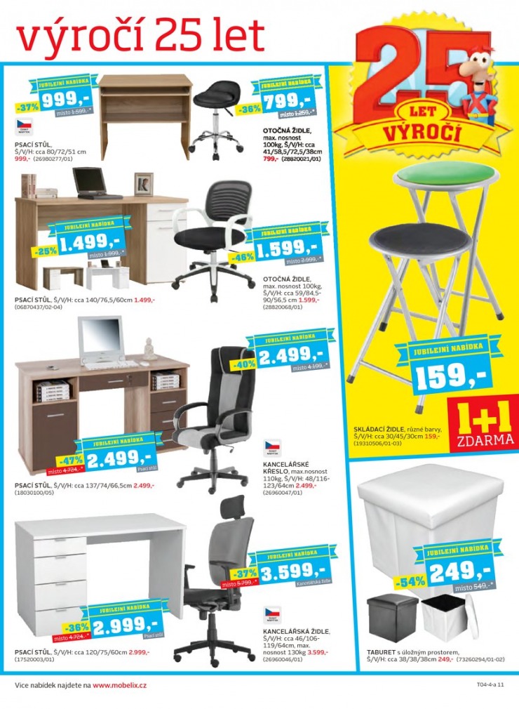 leták Mobelix Aktuální prospekt od 7.4.2014 strana 1 leták Mobelix Aktuální prospekt od 7.4.2014 strana 1