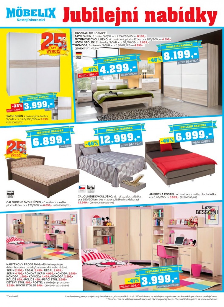 let�k Mobelix Aktu�ln� prospekt od 7.4.2014 strana 1