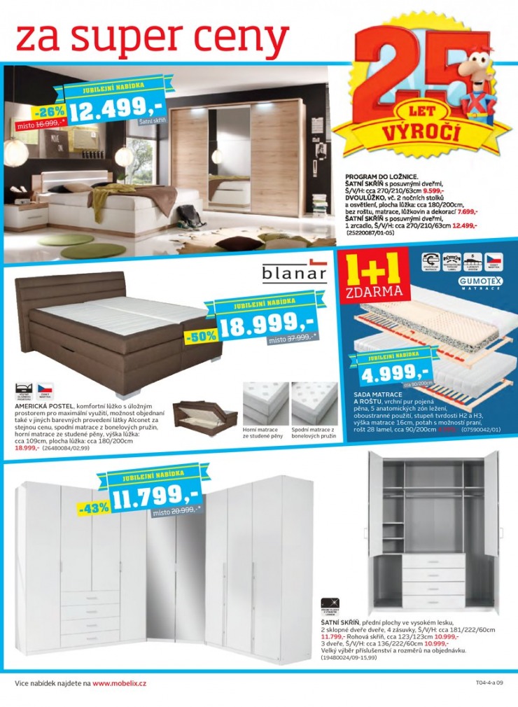 let�k Mobelix Aktu�ln� prospekt od 7.4.2014 strana 1