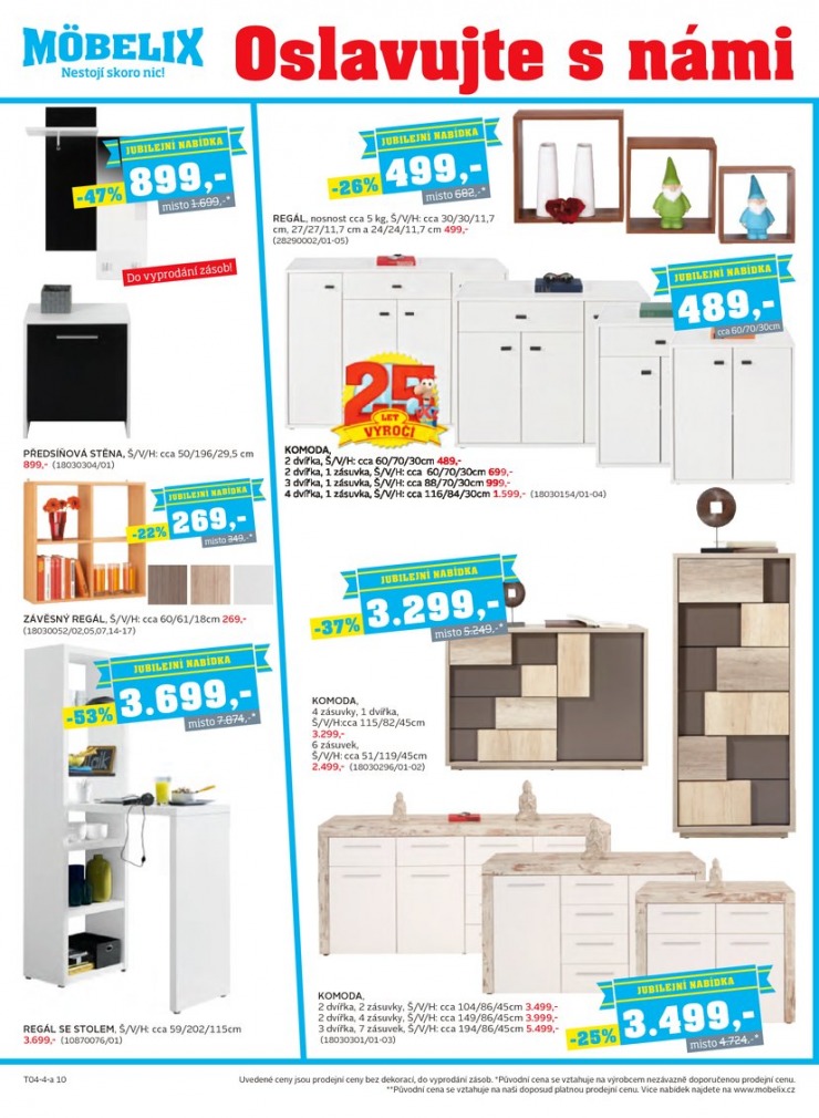 let�k Mobelix Aktu�ln� prospekt od 7.4.2014 strana 1