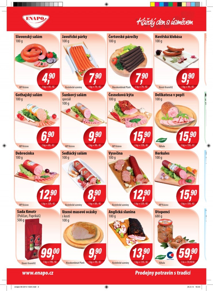 leták Enapo Akční leták od 9.4.2014 strana 1 leták Enapo Akční leták od 9.4.2014 strana 1