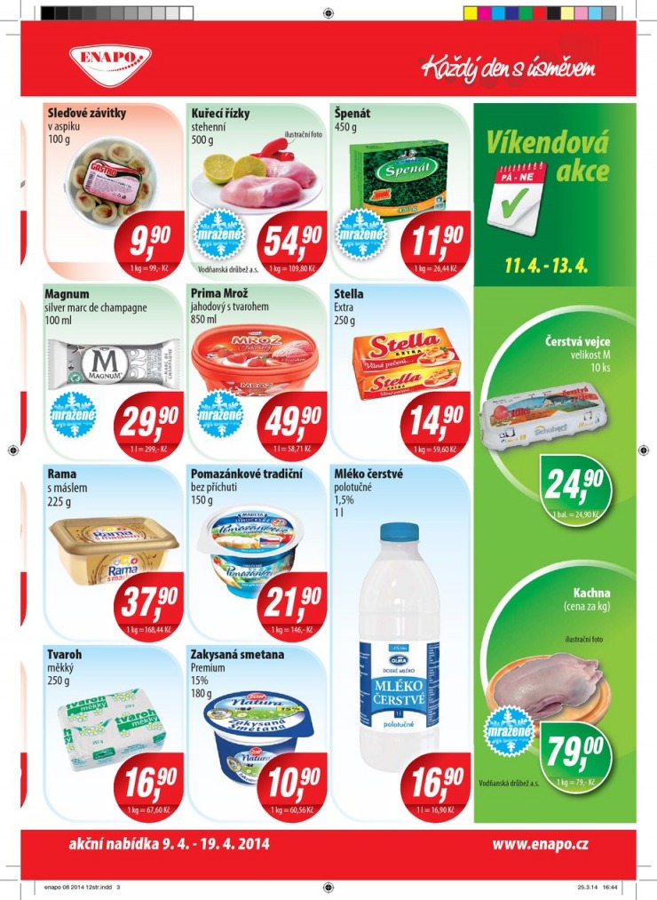 leták Enapo Akční leták od 9.4.2014 strana 1 leták Enapo Akční leták od 9.4.2014 strana 1