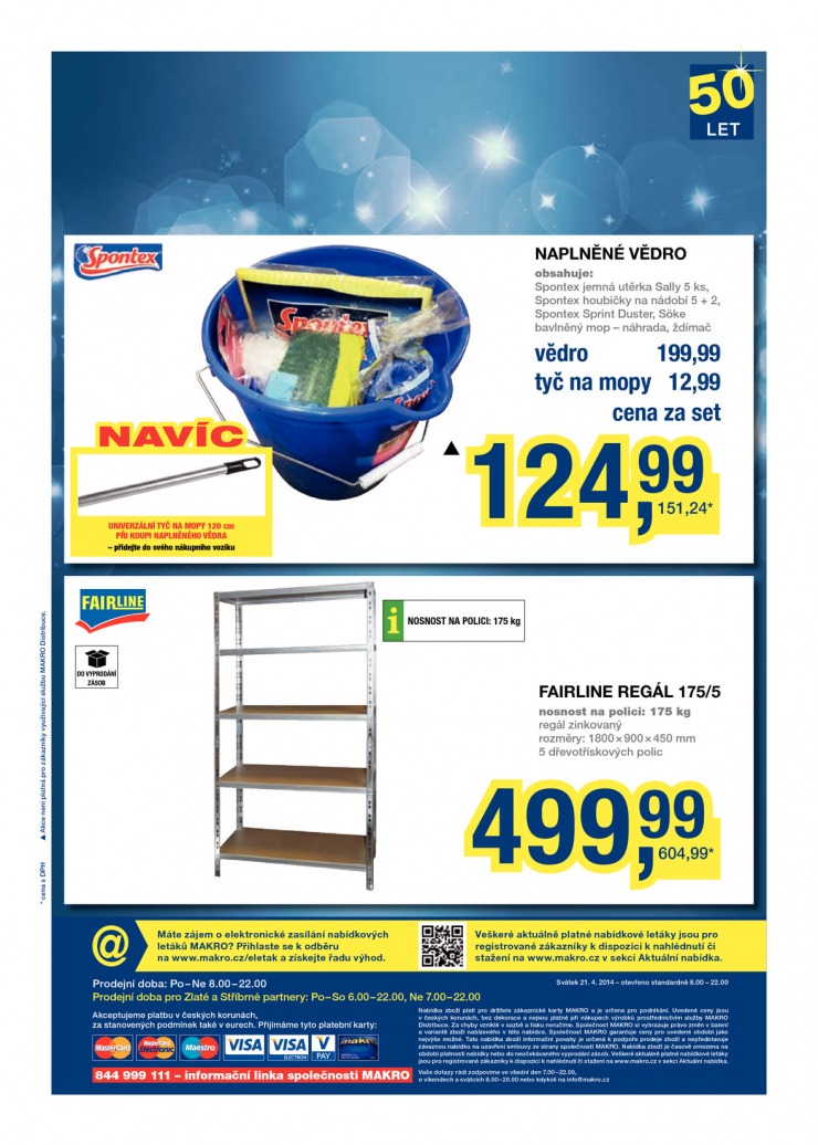 leták Makro Mega akce od 9.4.2014 strana 1 leták Makro Mega akce od 9.4.2014 strana 1