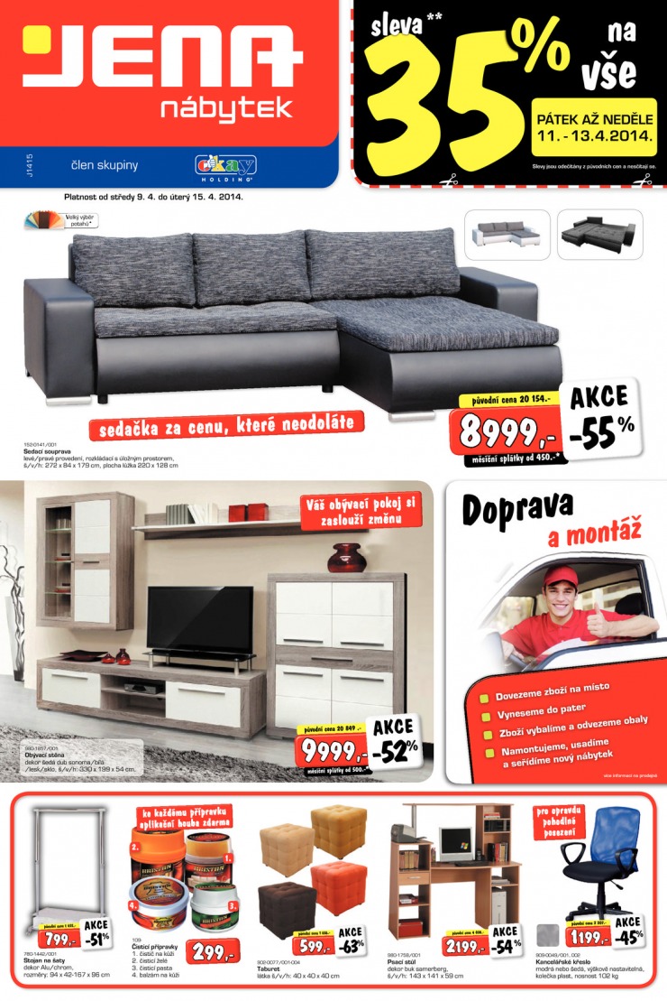 letk Jena nbytek Aktuln letk od 8.4.2014 strana 1