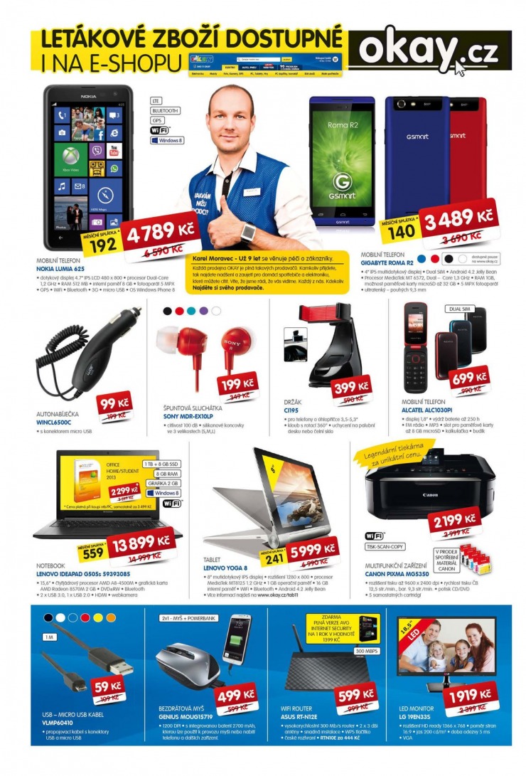 leták Okay Aktuální leták od 9.4.2014 strana 1 leták Okay Aktuální leták od 9.4.2014 strana 1