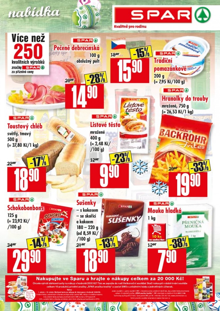 leták Interspar nabídka Spar od 9.4.2014 strana 1 leták Interspar nabídka Spar od 9.4.2014 strana 1