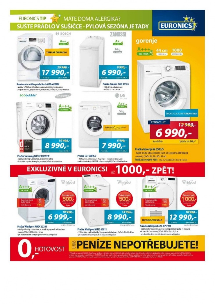 leták Euronics Aktuální leták od 9.4.2014 strana 1 leták Euronics Aktuální leták od 9.4.2014 strana 1