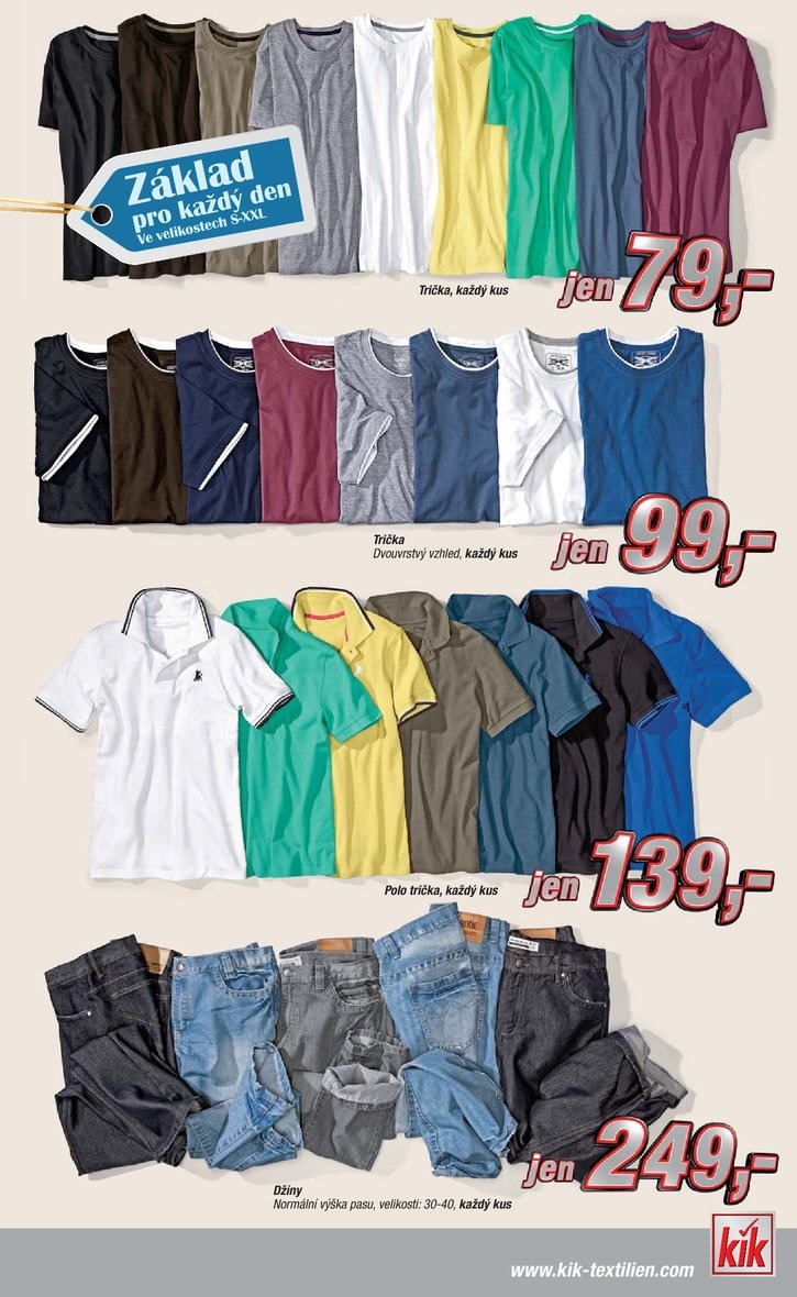 leták Kik textil Prospekt od 9.4.2014 strana 1 leták Kik textil Prospekt od 9.4.2014 strana 1