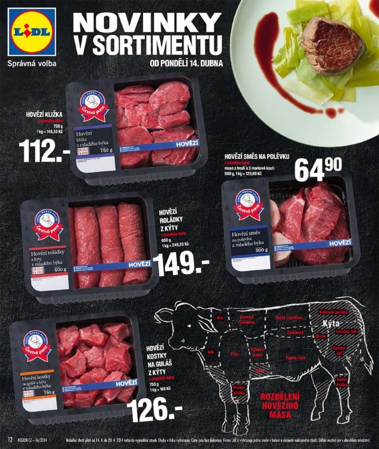 leták Lidl Akční nabídka od 14.4.2014 strana 1 leták Lidl Akční nabídka od 14.4.2014 strana 1