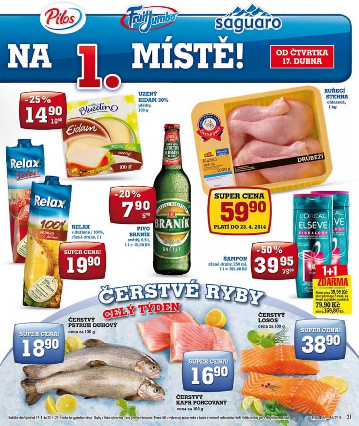 leták Lidl Akční nabídka od 14.4.2014 strana 1 leták Lidl Akční nabídka od 14.4.2014 strana 1