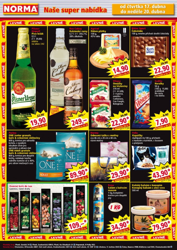 let�k Norma Aktu�ln� let�k od 14.4.2014 strana 1