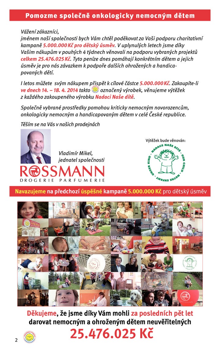 leták Rossmann Leták od 14.4.2014 strana 1 leták Rossmann Leták od 14.4.2014 strana 1