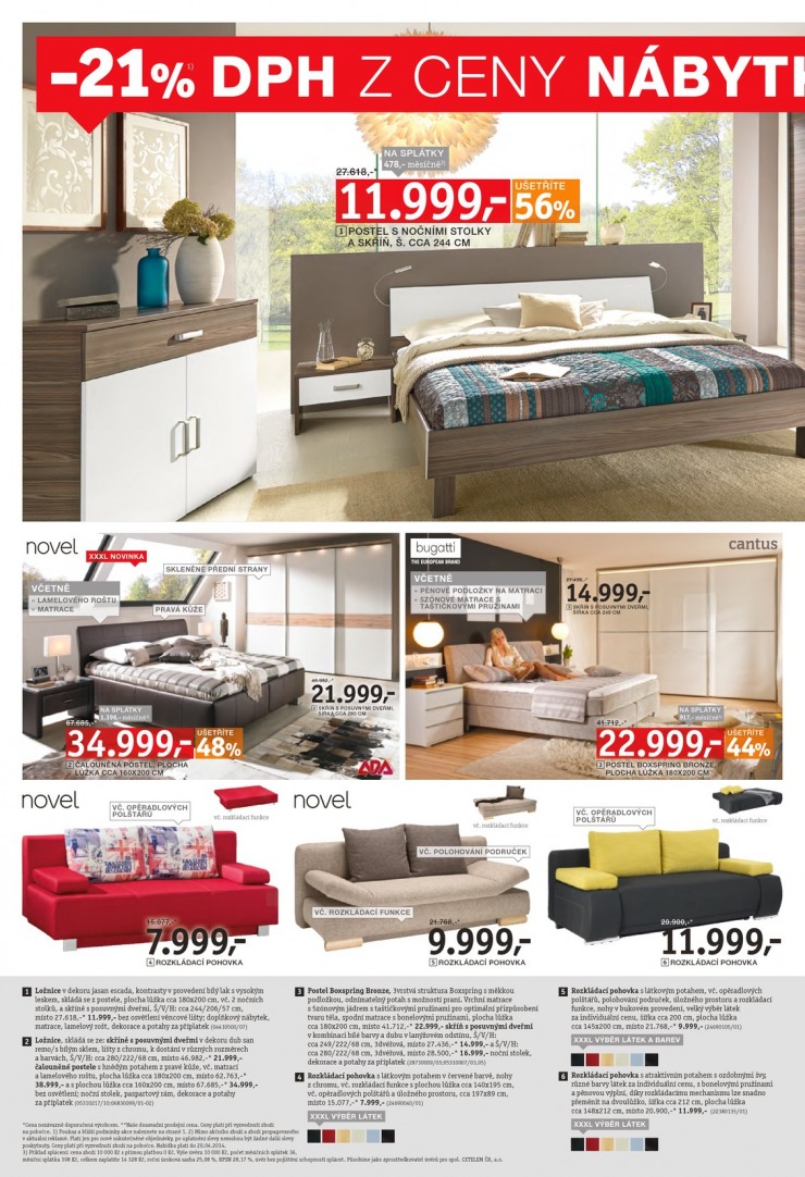 let�k XXXLutz Aktu�ln� prospekt od 8.4.2014 strana 1