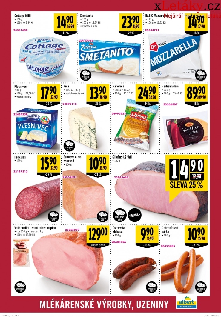 leták Albert Hypermarket akční leták strana 1 leták Albert Hypermarket akční leták strana 1