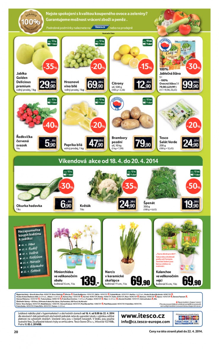 leták Tesco OD od 16.4.2014 strana 1 leták Tesco OD od 16.4.2014 strana 1
