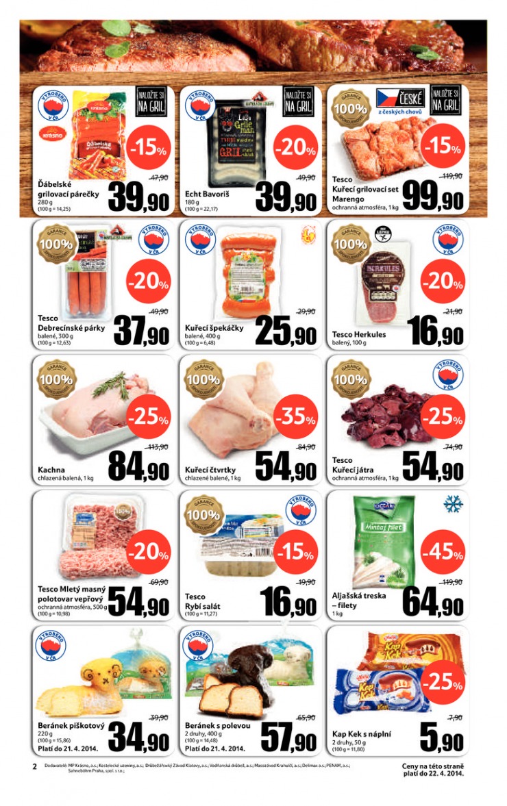 leták Tesco supermarkety od 16.4.2014 strana 1 leták Tesco supermarkety od 16.4.2014 strana 1