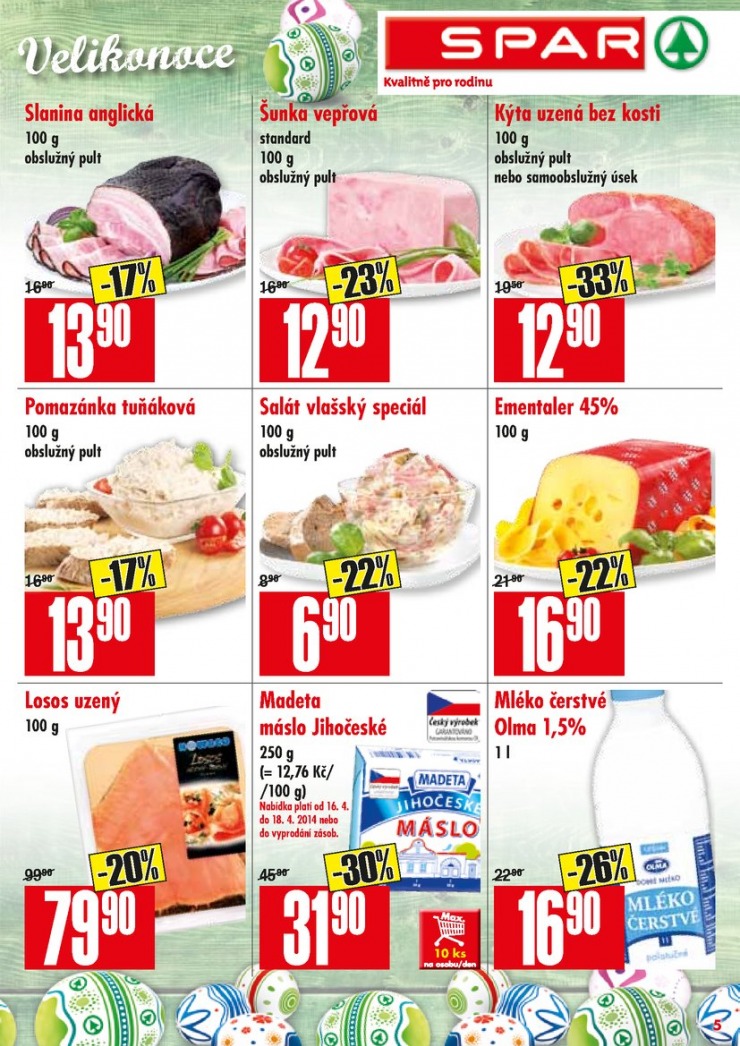 leták Interspar nabídka Spar od 16.4.2014 strana 1 leták Interspar nabídka Spar od 16.4.2014 strana 1