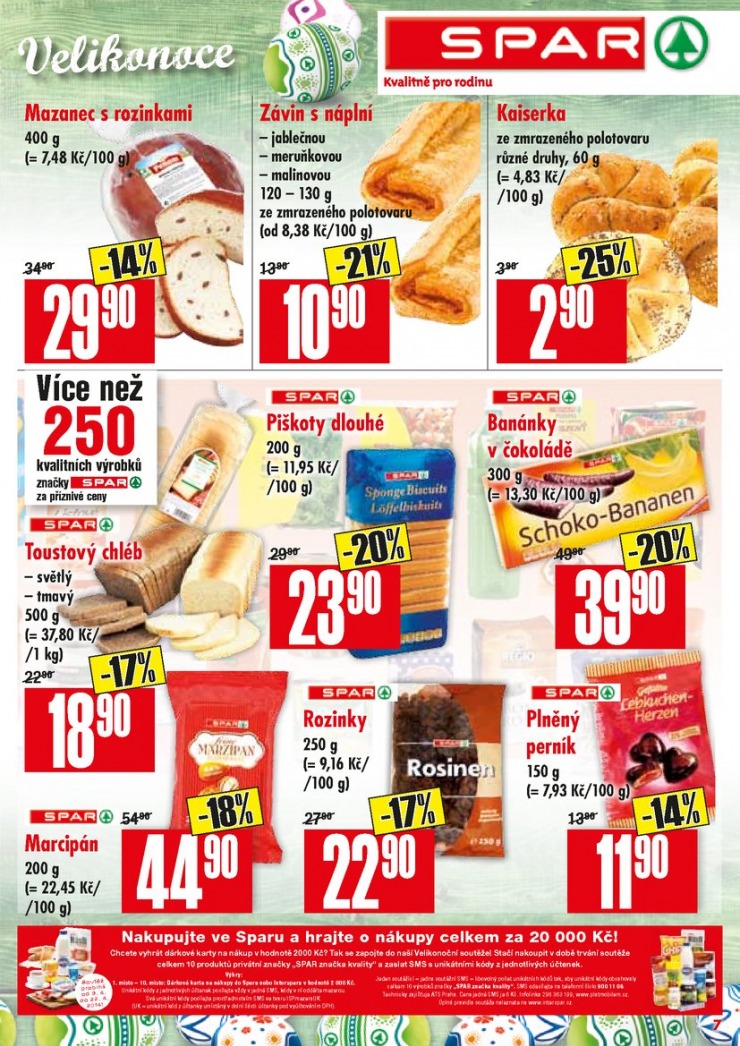 leták Interspar nabídka Spar od 16.4.2014 strana 1 leták Interspar nabídka Spar od 16.4.2014 strana 1