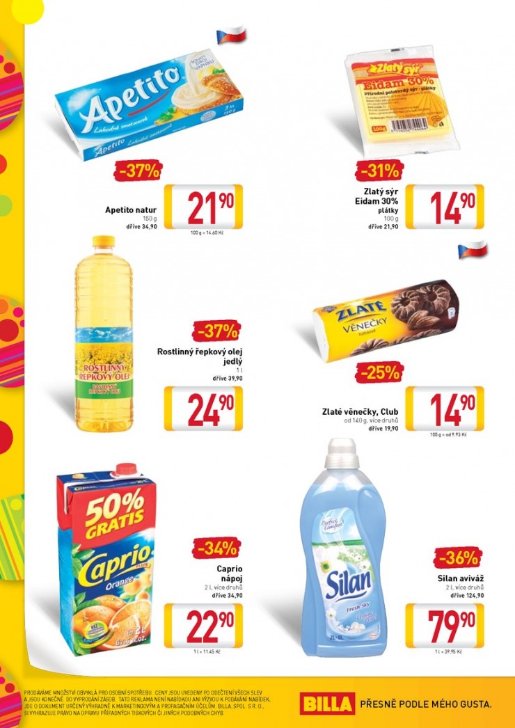 leták Billa speciální od 16.4.2014 strana 1 leták Billa speciální od 16.4.2014 strana 1