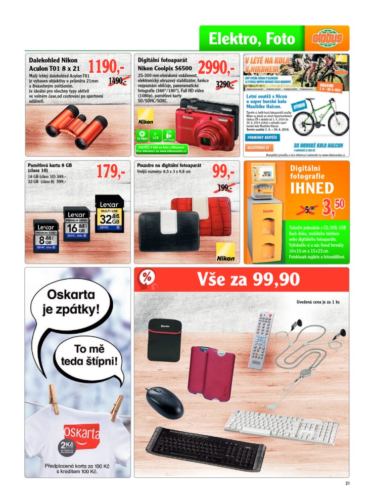 leták Globus Naše noviny od 17.4.2014 strana 1 leták Globus Naše noviny od 17.4.2014 strana 1