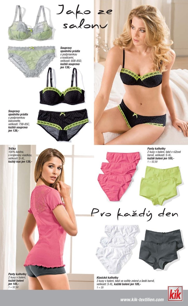 let�k Kik textil Prospekt od 16.4.2014 strana 1