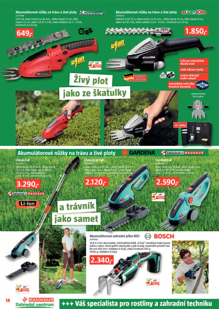 leták Baumax zahradní centrum od 18.4.2014 strana 1 leták Baumax zahradní centrum od 18.4.2014 strana 1