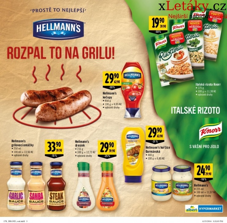 leták Albert hypermarket - značky leták strana 1 leták Albert hypermarket - značky leták strana 1