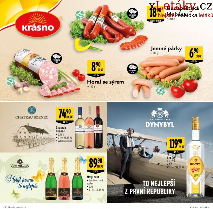 letk Albert hypermarket  - znaky letk strana 1