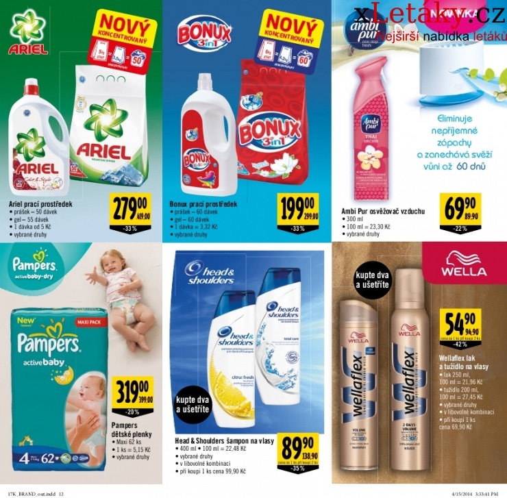 leták Albert hypermarket - značky leták strana 1 leták Albert hypermarket - značky leták strana 1