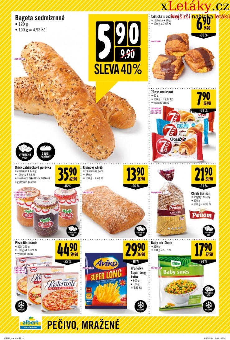 leták Albert Hypermarket akční leták strana 1 leták Albert Hypermarket akční leták strana 1
