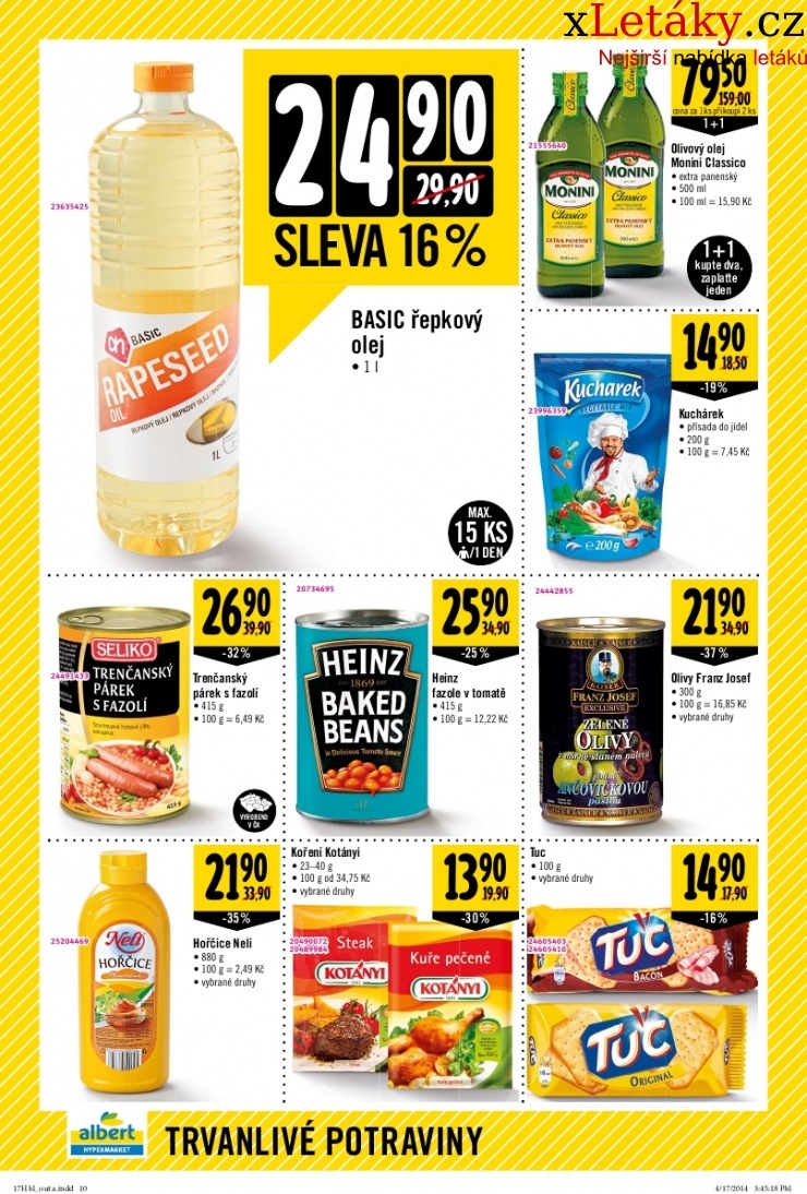 leták Albert Hypermarket akční leták strana 1 leták Albert Hypermarket akční leták strana 1