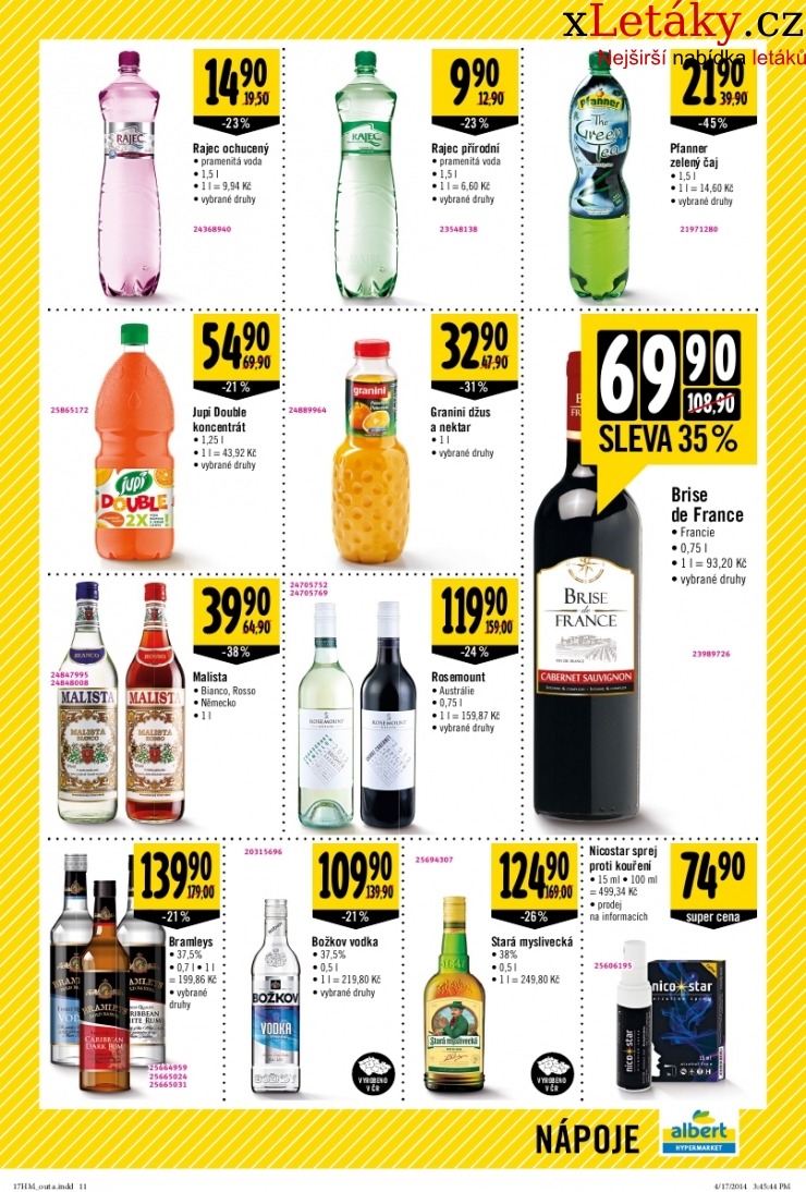 leták Albert Hypermarket akční leták strana 1 leták Albert Hypermarket akční leták strana 1