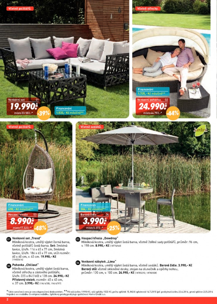 leták Kika zahradní katalog od 21.4.2014 strana 1 leták Kika zahradní katalog od 21.4.2014 strana 1