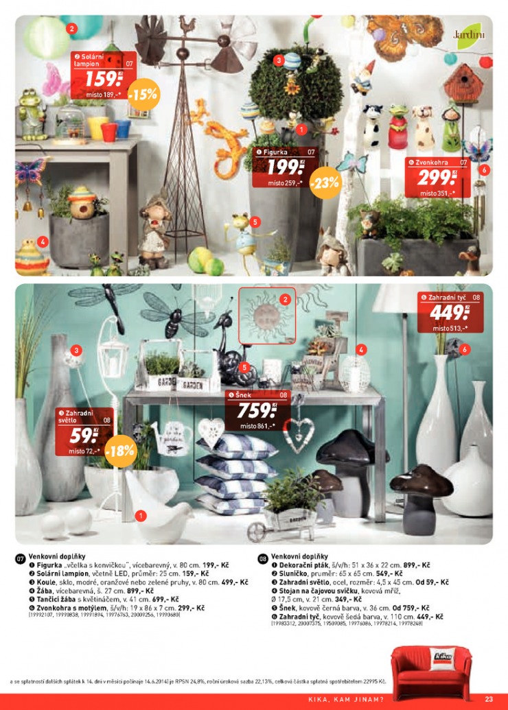 let�k Kika zahradn� katalog od 21.4.2014 strana 1
