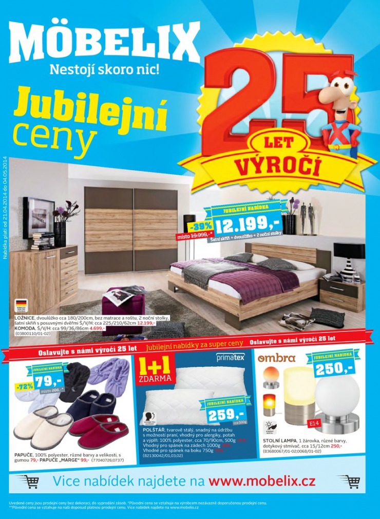 letk Mobelix Aktuln prospekt od 21.4.2014 strana 1