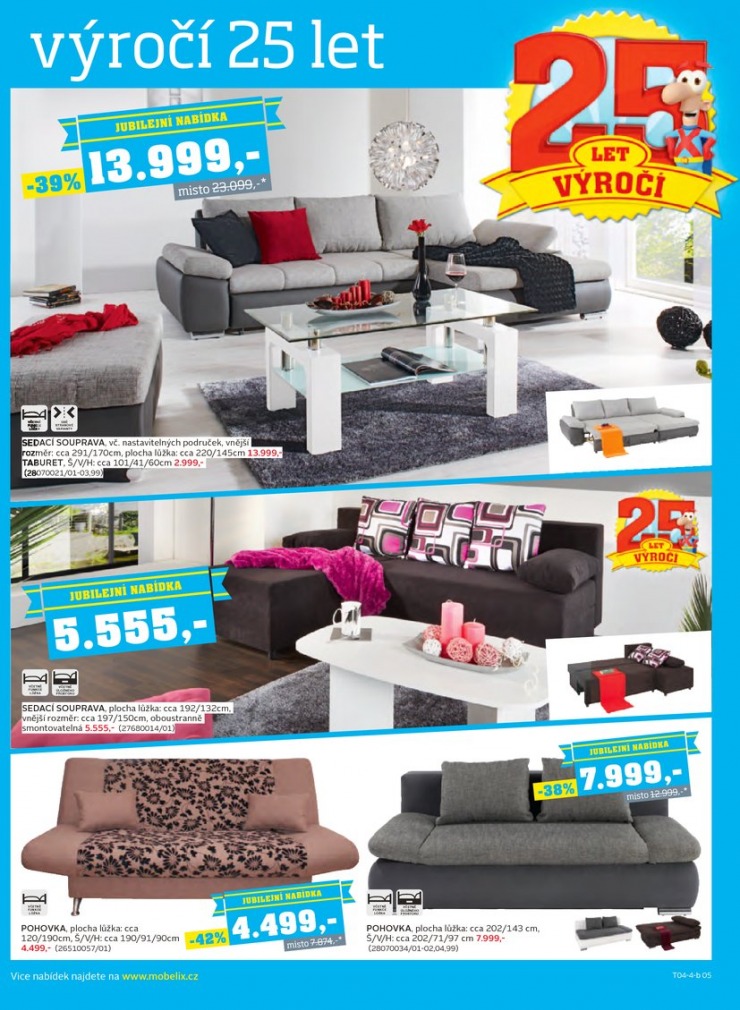 leták Mobelix Aktuální prospekt od 21.4.2014 strana 1 leták Mobelix Aktuální prospekt od 21.4.2014 strana 1