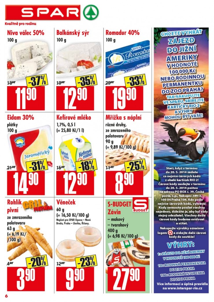leták Interspar nabídka Spar od 23.4.2014 strana 1 leták Interspar nabídka Spar od 23.4.2014 strana 1