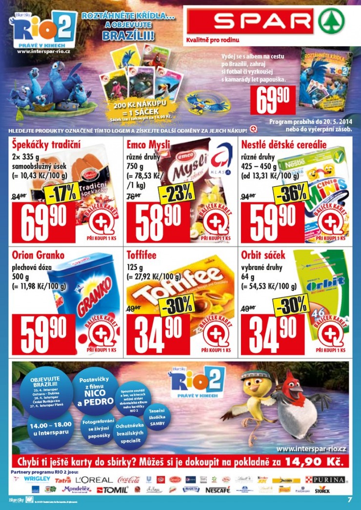 leták Interspar nabídka Spar od 23.4.2014 strana 1 leták Interspar nabídka Spar od 23.4.2014 strana 1