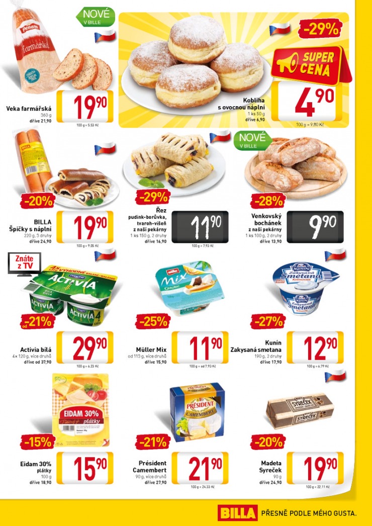 leták Billa velký od 23.4.2014 strana 1 leták Billa velký od 23.4.2014 strana 1