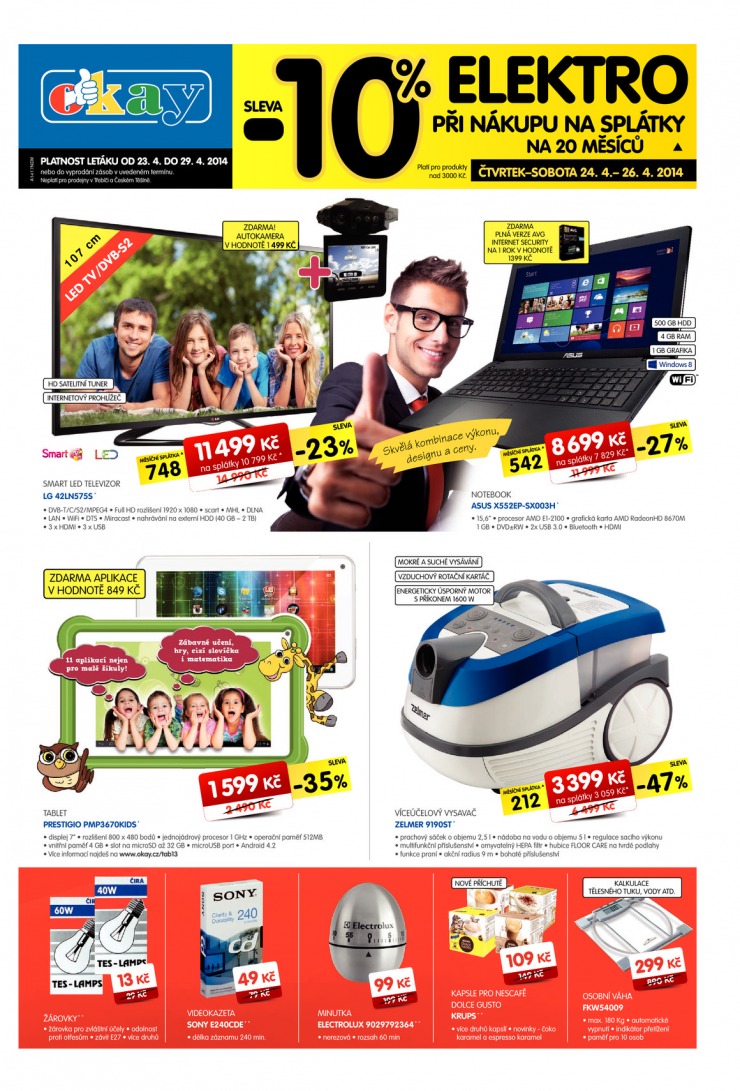 letk Okay Aktuln letk od 23.4.2014 strana 1
