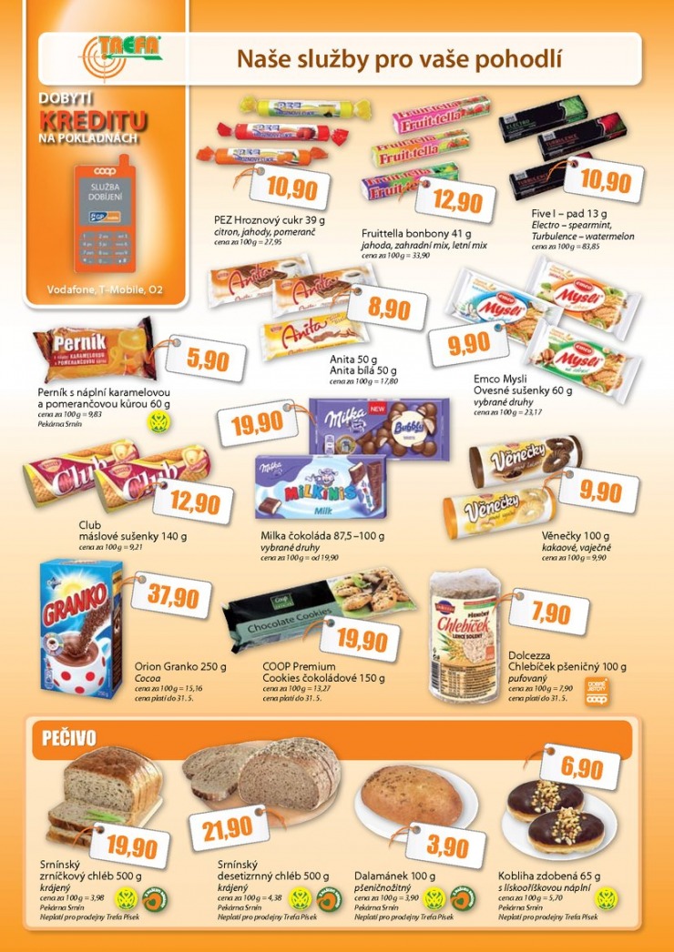leták COOP Trefa od 23.4.2014 strana 1 leták COOP Trefa od 23.4.2014 strana 1