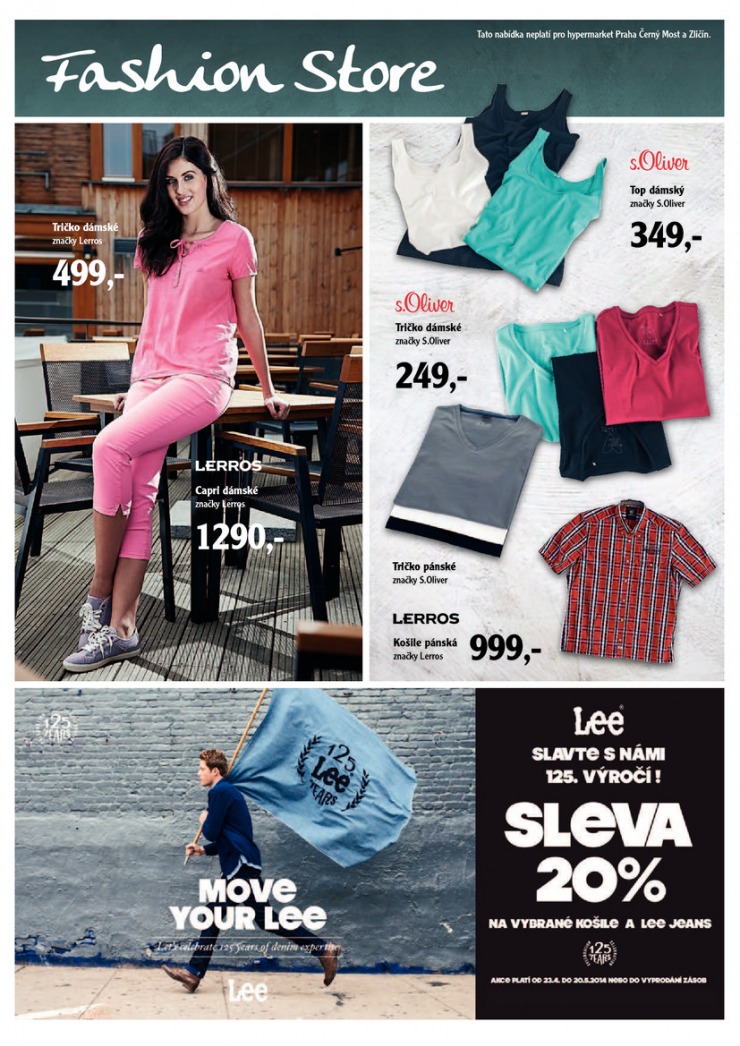 leták Globus Letní trendy od 24.4.2014 strana 1 leták Globus Letní trendy od 24.4.2014 strana 1