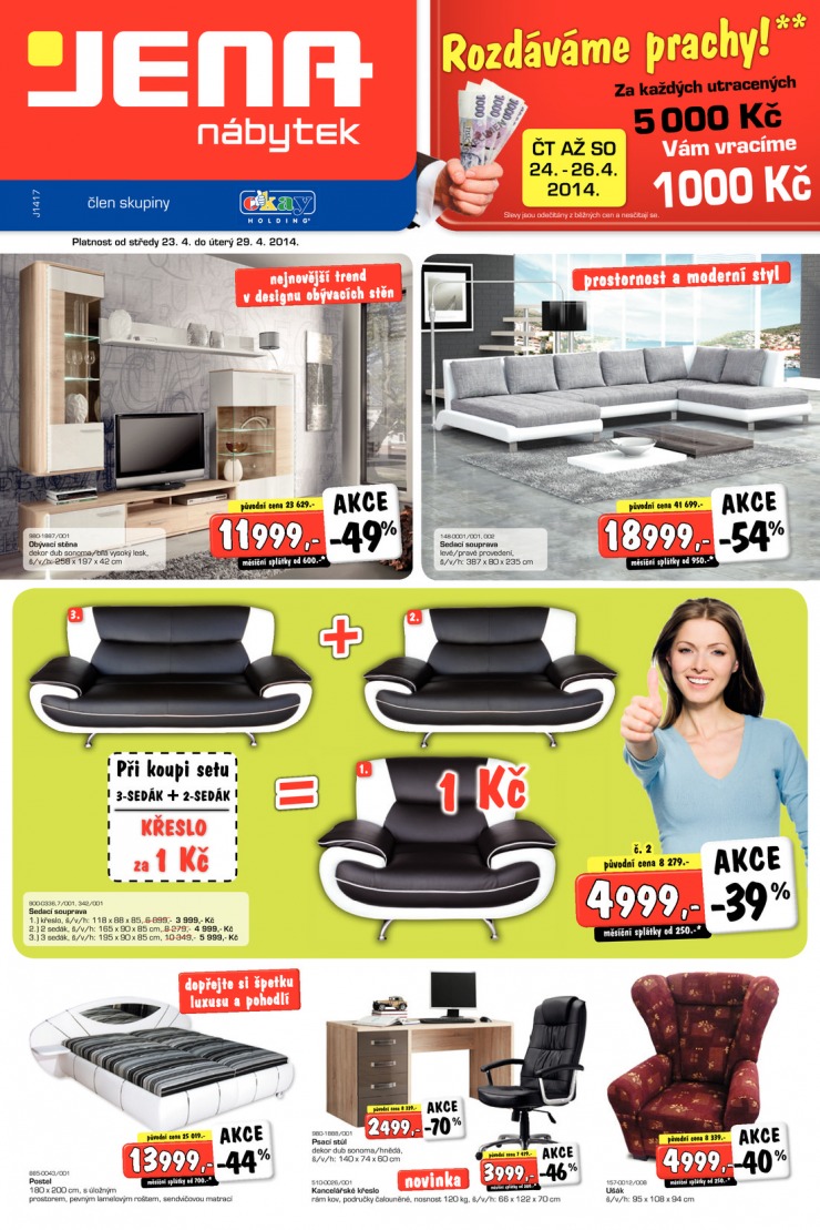 letk Jena nbytek Aktuln letk od 23.4.2014 strana 1