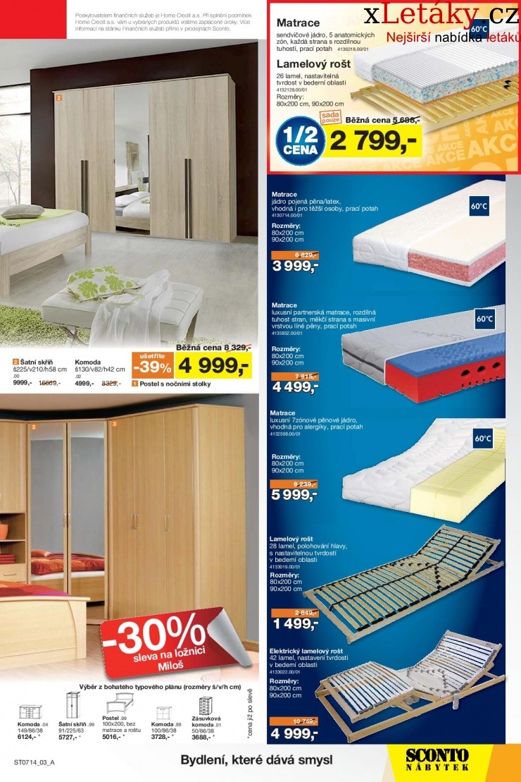 leták Sconto nábytek leták strana 1 leták Sconto nábytek leták strana 1